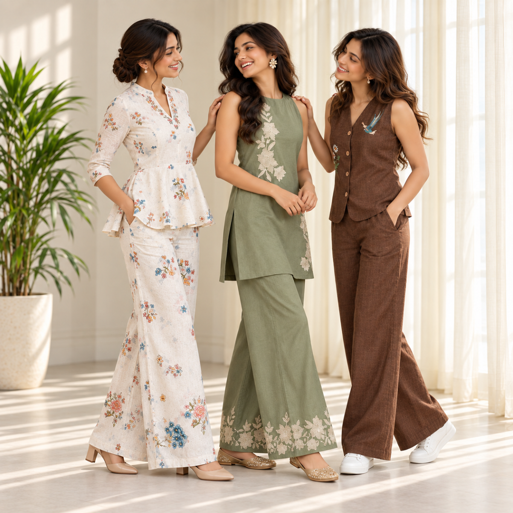 3 Women’s Co-Ord Sets for Everyday Comfort ( CS-5 )
