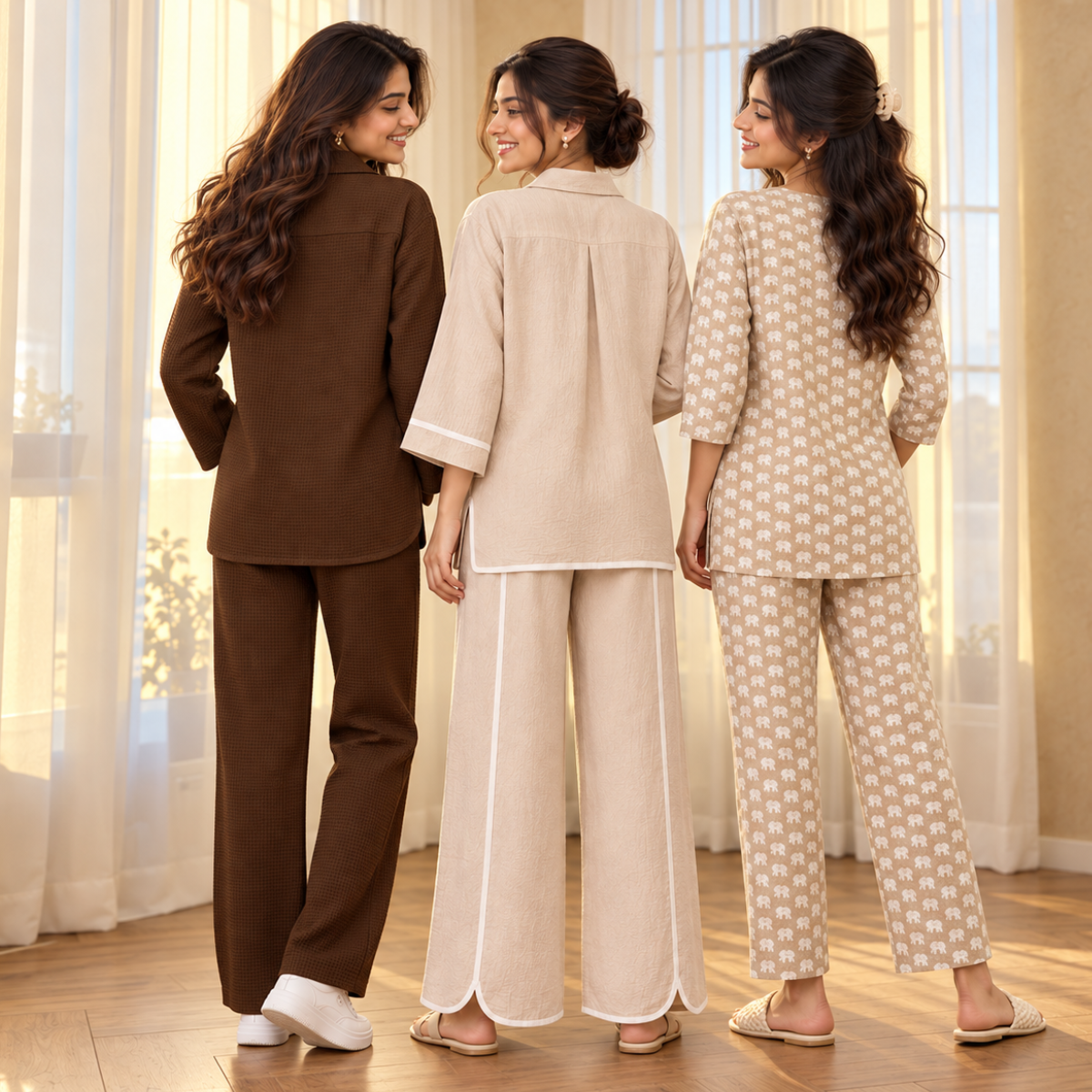 3 Combo of Night Suit for Daily Comfort & Style for Women | CNS5