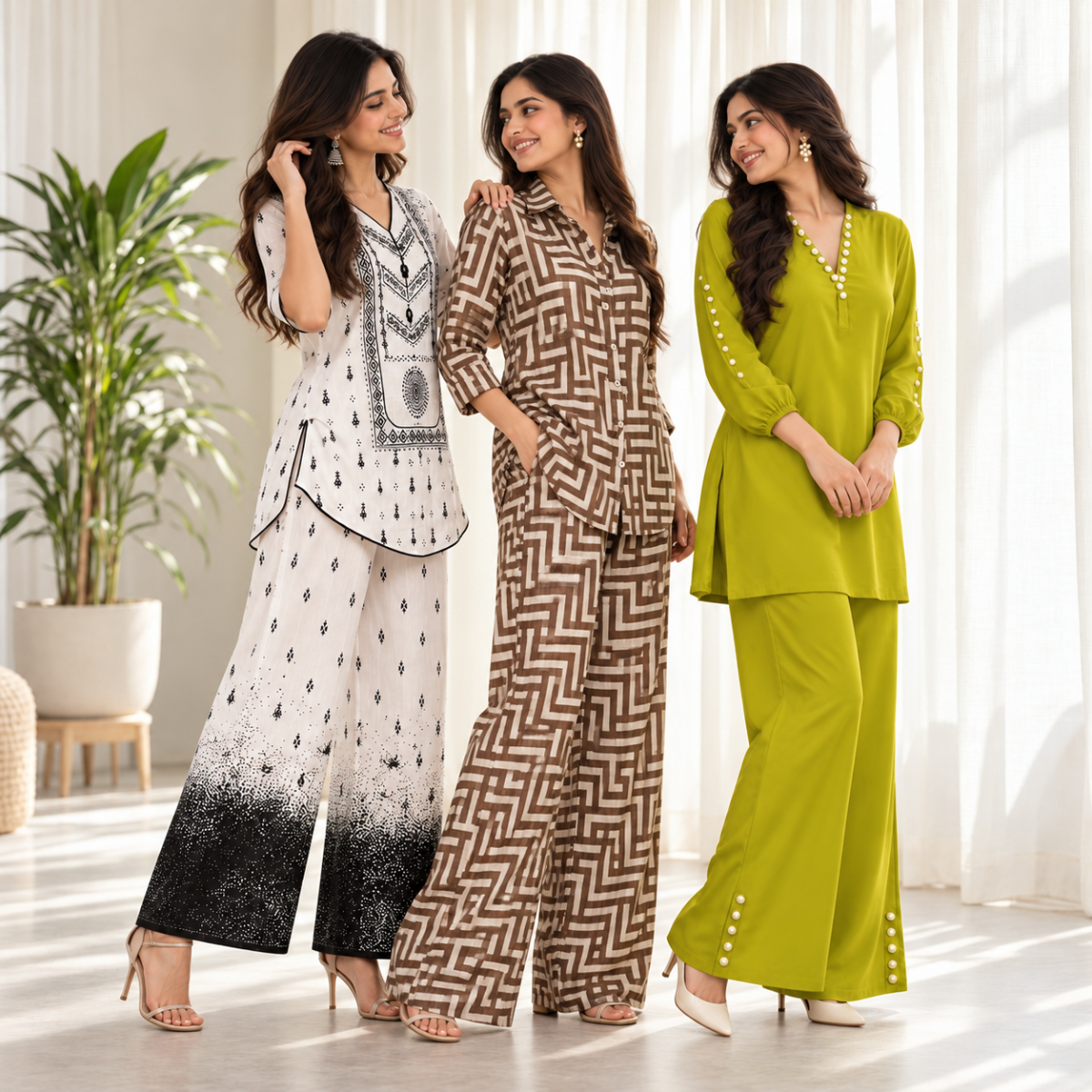 3 Women’s Co-Ord Sets for Everyday Comfort ( CS-6 )