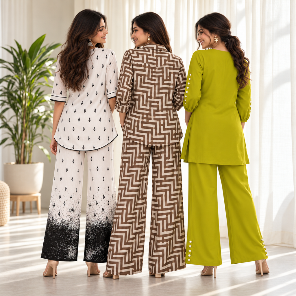3 Women’s Co-Ord Sets for Everyday Comfort ( CS-6 )