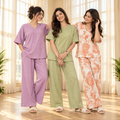 3 Combo of Night Suit for Daily Comfort & Style for Women | CNS7
