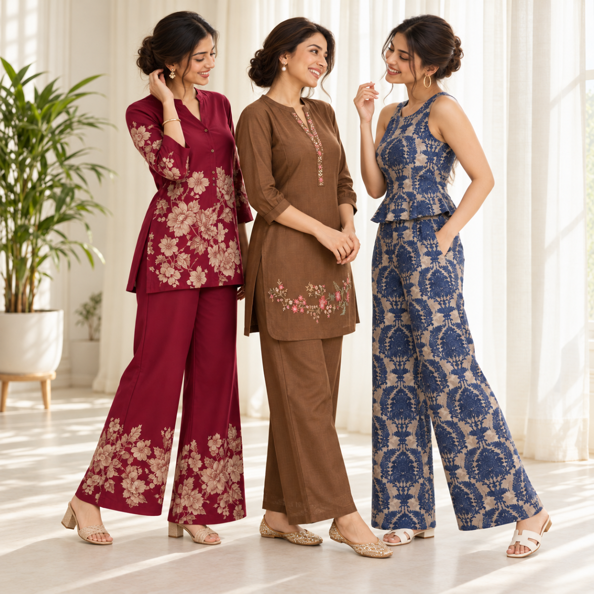 3 Women’s Co-Ord Sets for Everyday Comfort ( CS-7 )