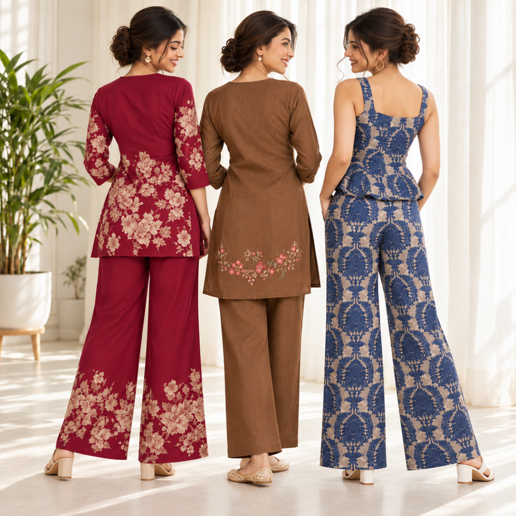 3 Women’s Co-Ord Sets for Everyday Comfort ( CS-7 )