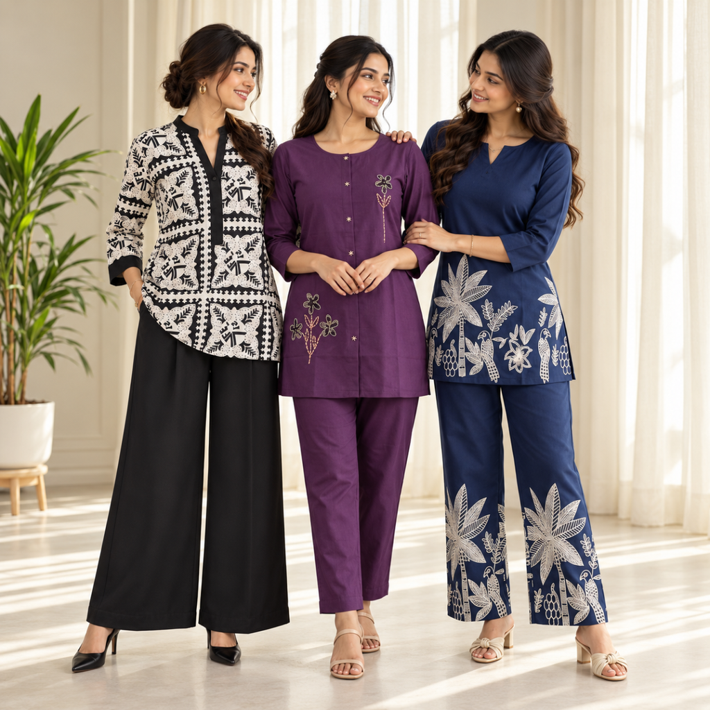 3 Women’s Co-Ord Sets for Everyday Comfort ( CS-10 )