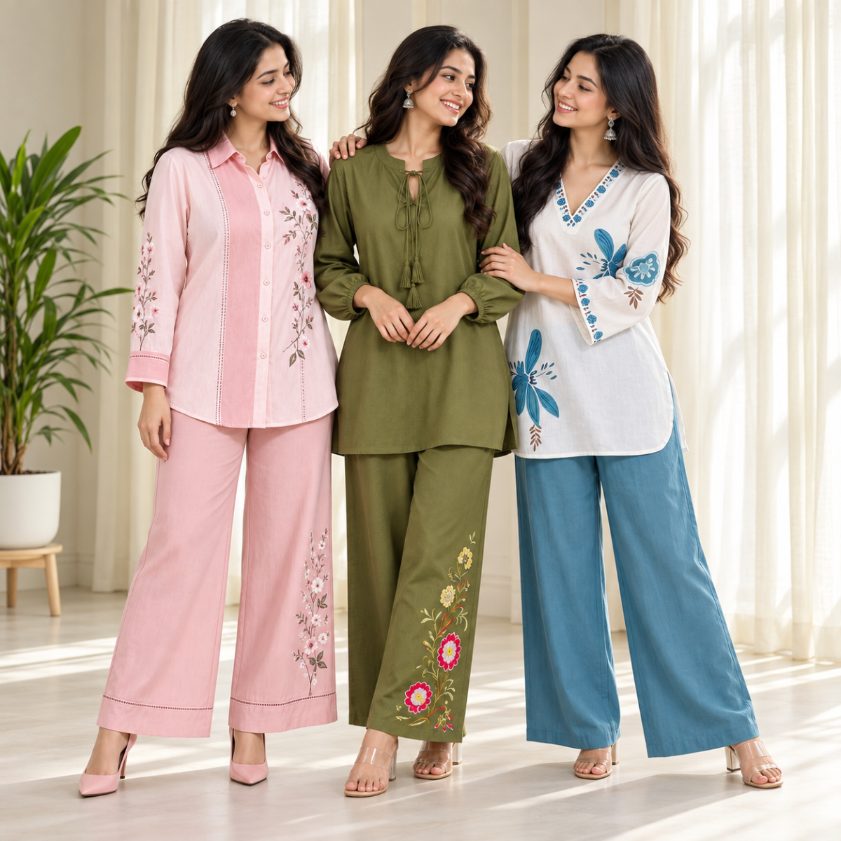 3 Women’s Co-Ord Sets for Everyday Comfort ( CS-11 )