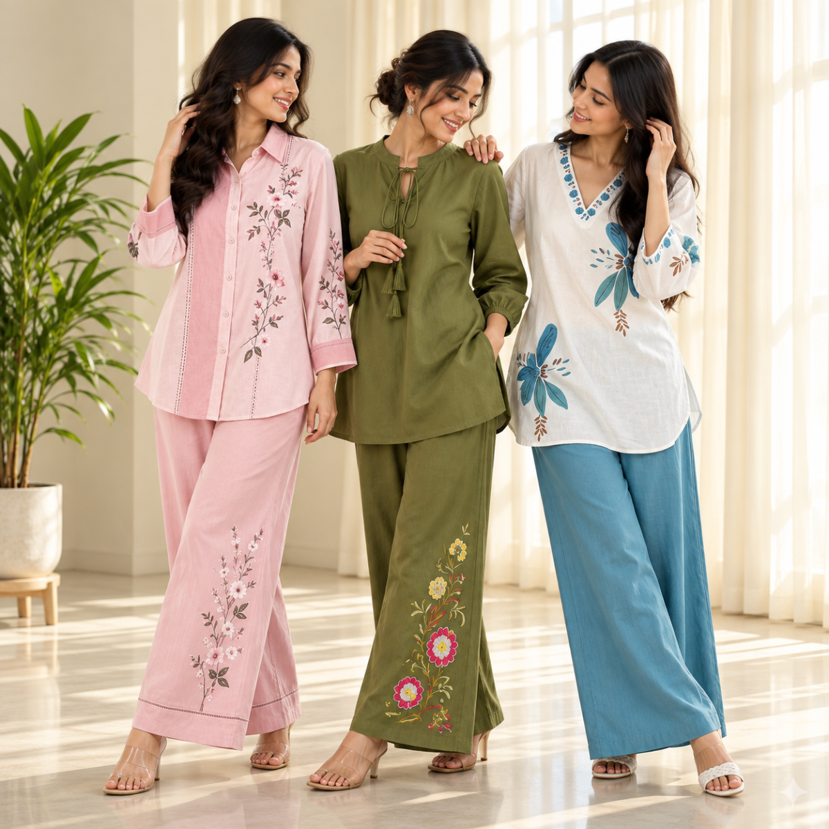 3 Women’s Co-Ord Sets for Everyday Comfort ( CS-11 )