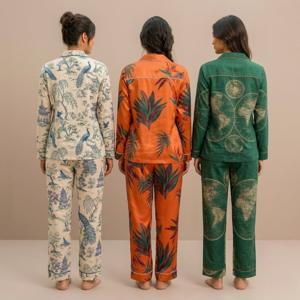 3 Combo Cotton Night Suits (3NS-27)