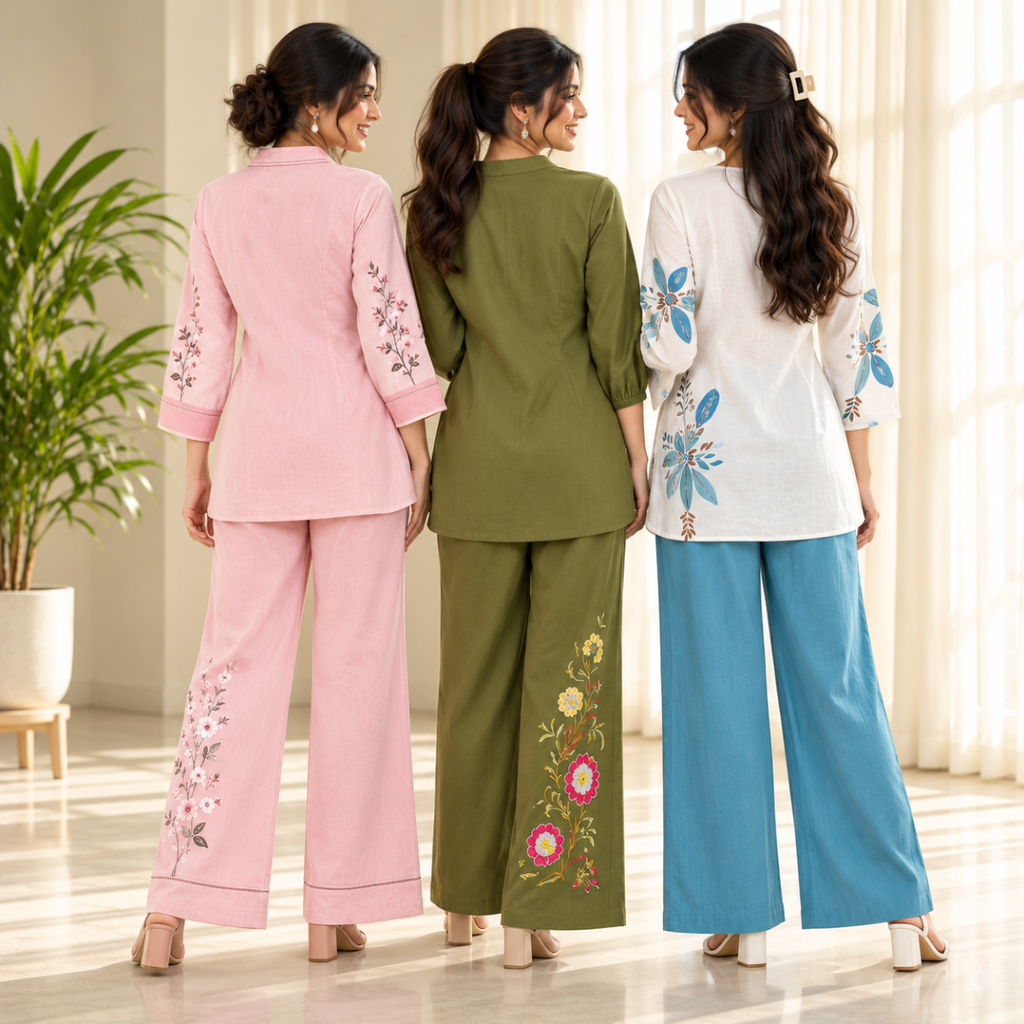 3 Women’s Co-Ord Sets for Everyday Comfort ( CS-11 )