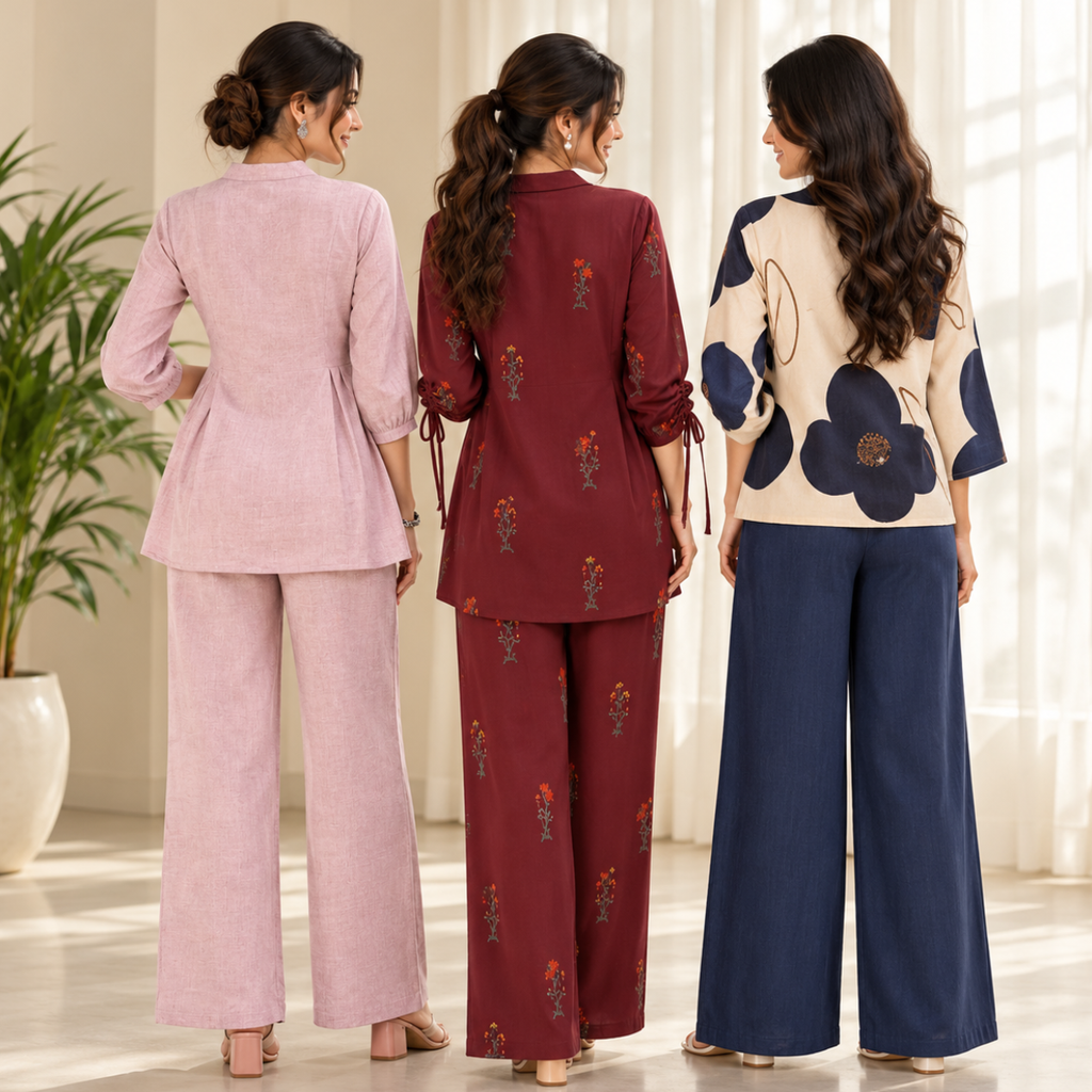 3 Women’s Co-Ord Sets for Everyday Comfort ( CS-1 )