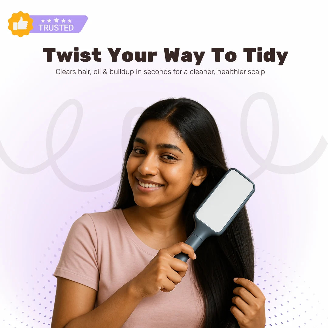 Breezy™ – Self-Cleaning Hair Brush