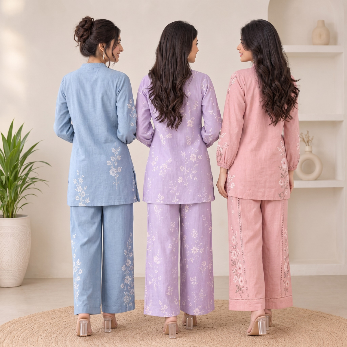 3 Women’s Co-Ord Sets for Everyday Comfort ( CS-15 )