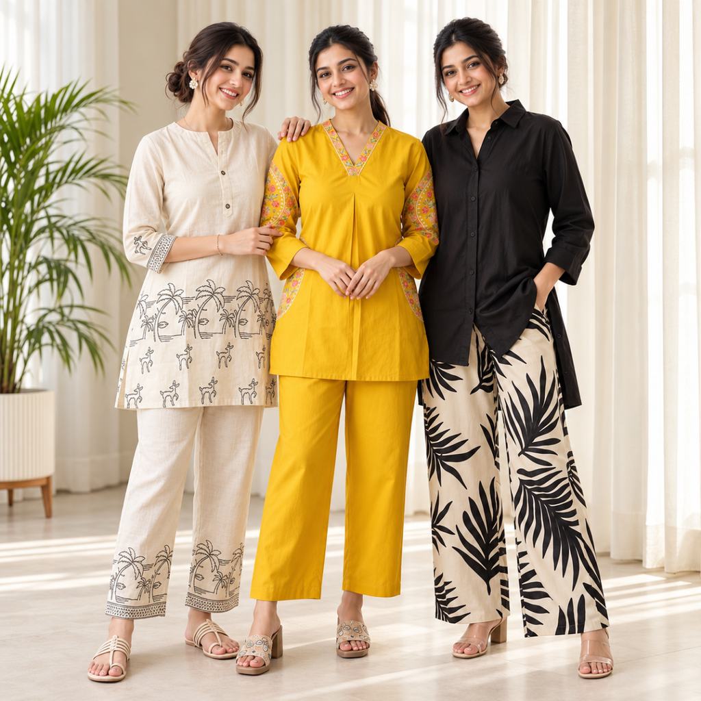 3 Women’s Co-Ord Sets for Everyday Comfort ( CS-2 )