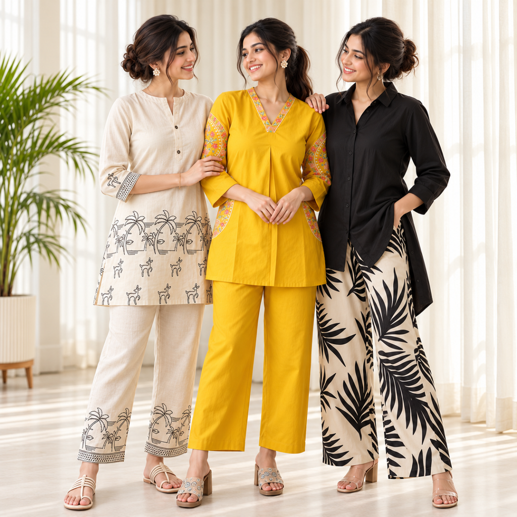 3 Women’s Co-Ord Sets for Everyday Comfort ( CS-2 )