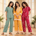 3 Combo of Night Suit for Daily Comfort & Style for Women | CNS3