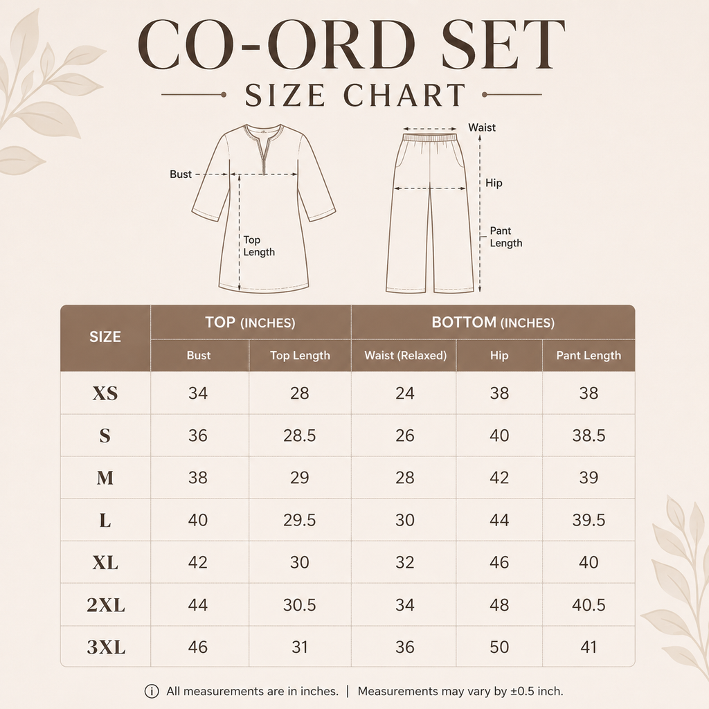 3 Women’s Co-Ord Sets for Everyday Comfort ( CS-11 )