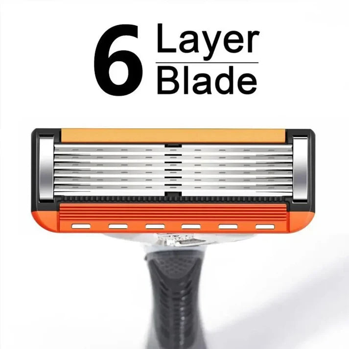 Professional Shave Kit for Men | 48 Long-Lasting Blades + Free Razor | Zero Cuts Technology🔥