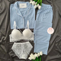 Love Night Suit & Bra Penty Set Combo for Women's