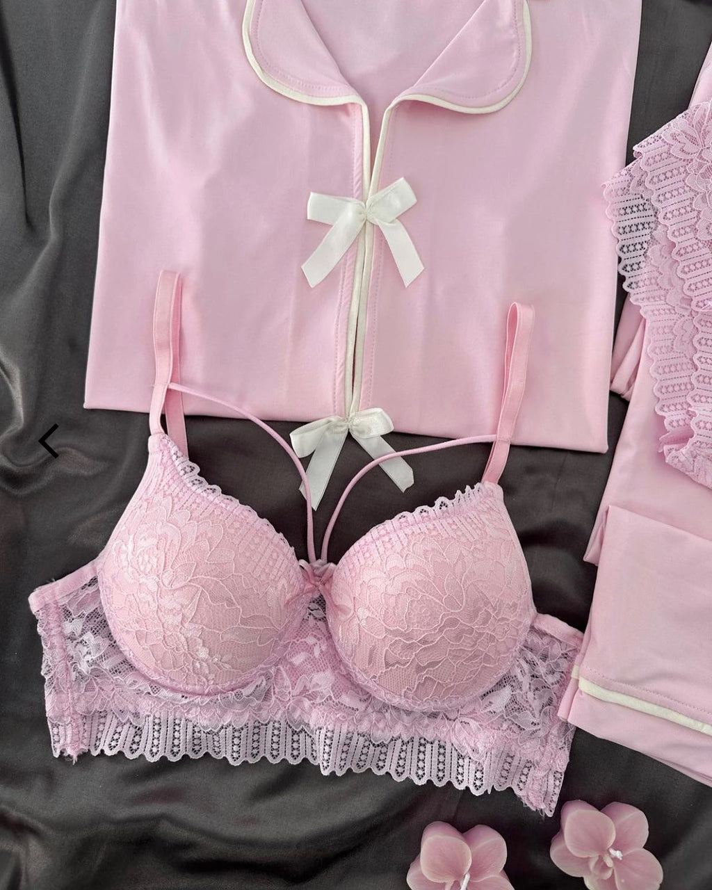 Love Night Suit & Bra Penty Set Combo for Women's